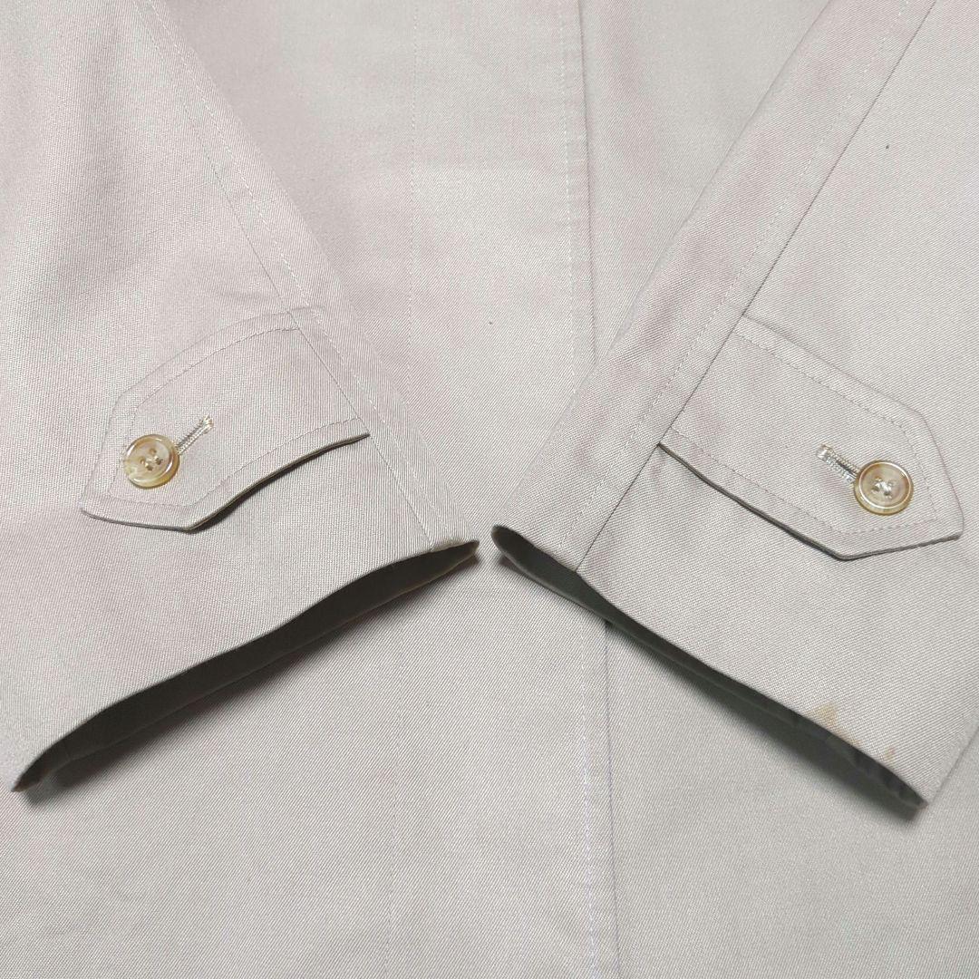 美品✨アクアスキュータム　ステンカラー　コート　ロング　チェック　ベージュ