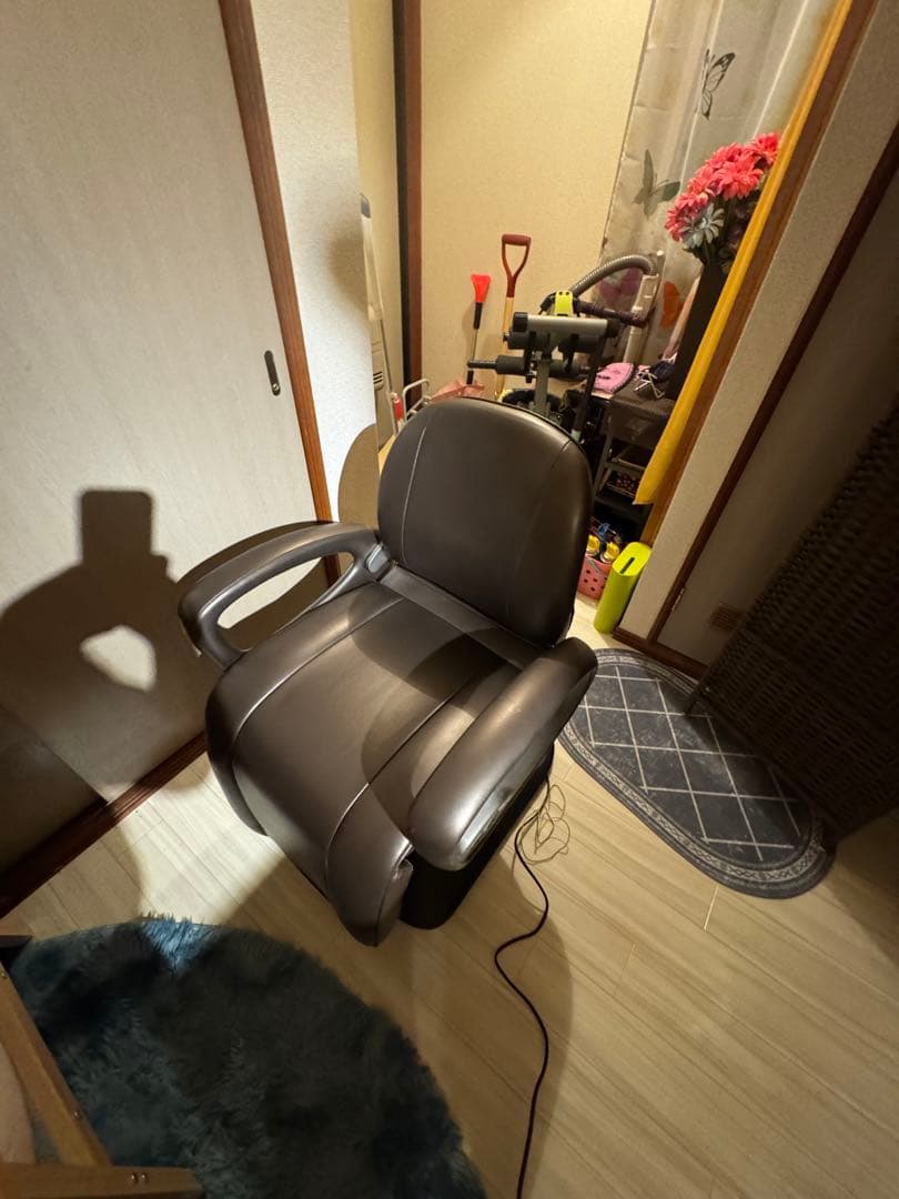 【中古】タキガワ 滝川（ダークブラウン）』シャンプーチェアーRS-001A