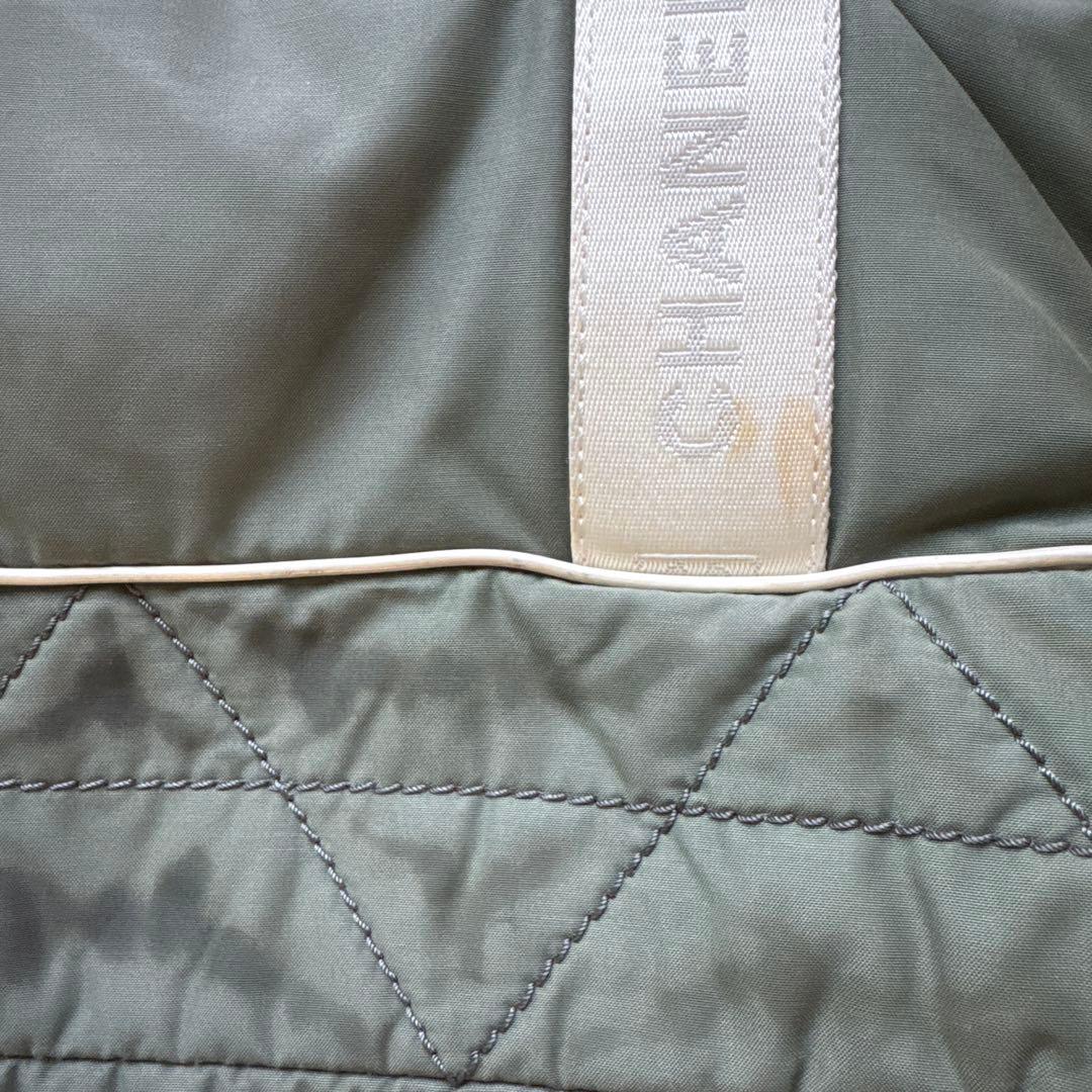 CHANEL シャネル　ボストンバッグ　カーキ