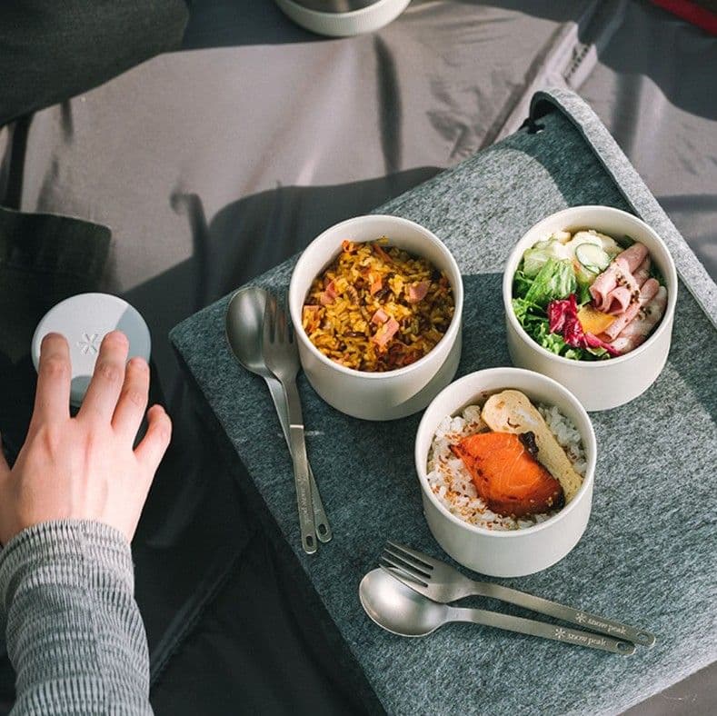 ■新品【スノーピーク】トバチ3、Tobachi3、皿、器、トバチM×3、グレー