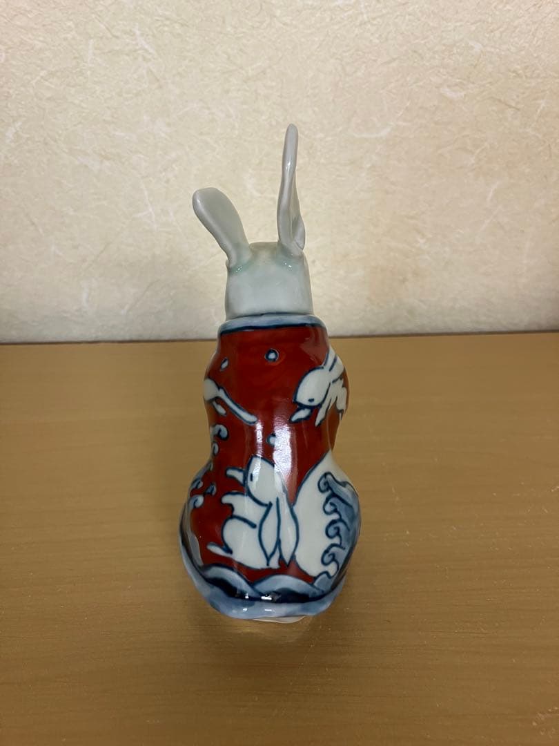 ＜go-shi＞ 陶祥窯 十二神像 兎 うさぎの置物
