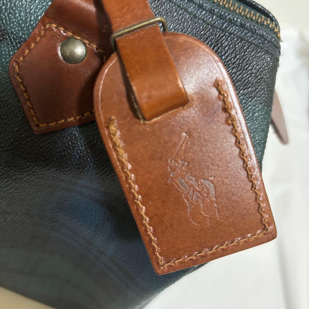 【美品】ラルフローレン ミニボストンバッグ ビンテージ