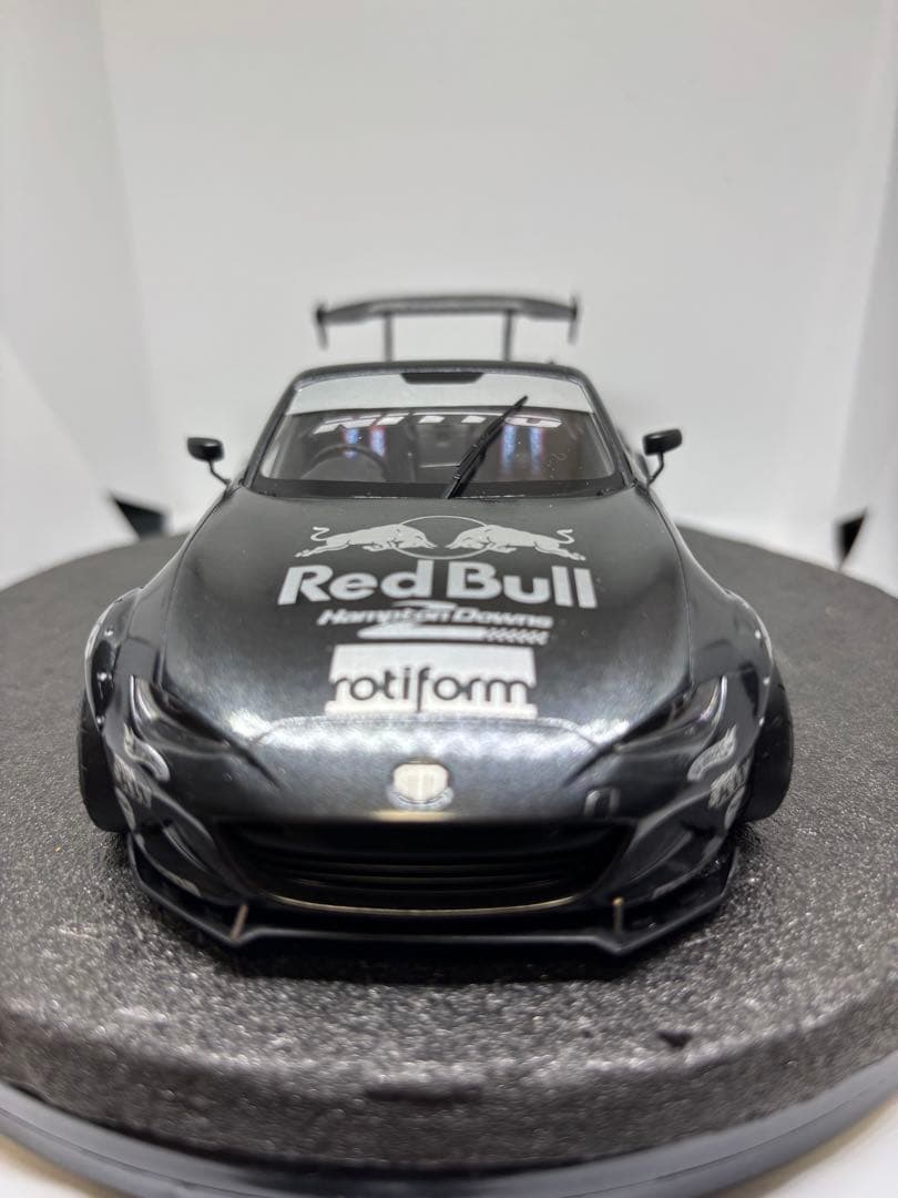 プラモデル完成品　タミヤ　マツダ　ロードスター　マッドマイク仕様　ドリフト