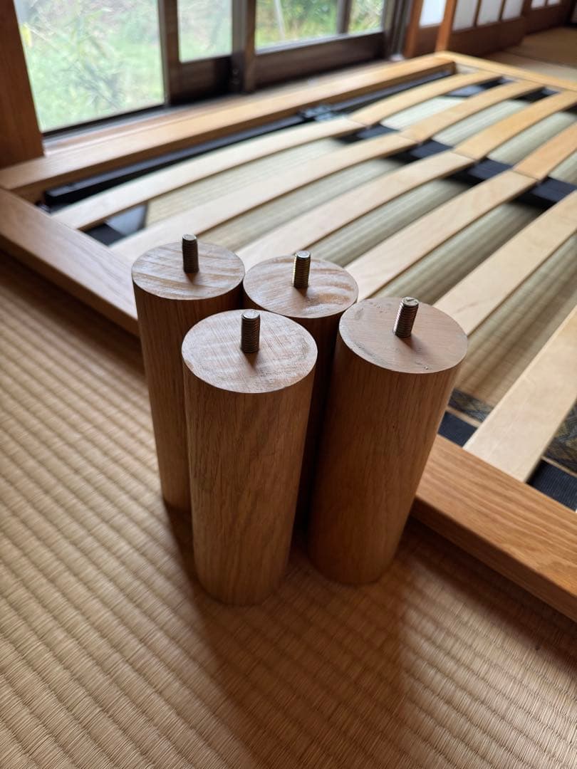 無印　ダブルベッドフレーム