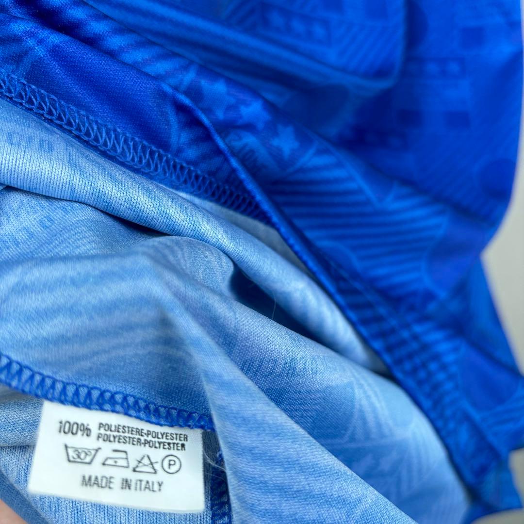 ロベルト・バッジョ DIADORA ディアドラ ユニフォーム ゲームシャツ 青