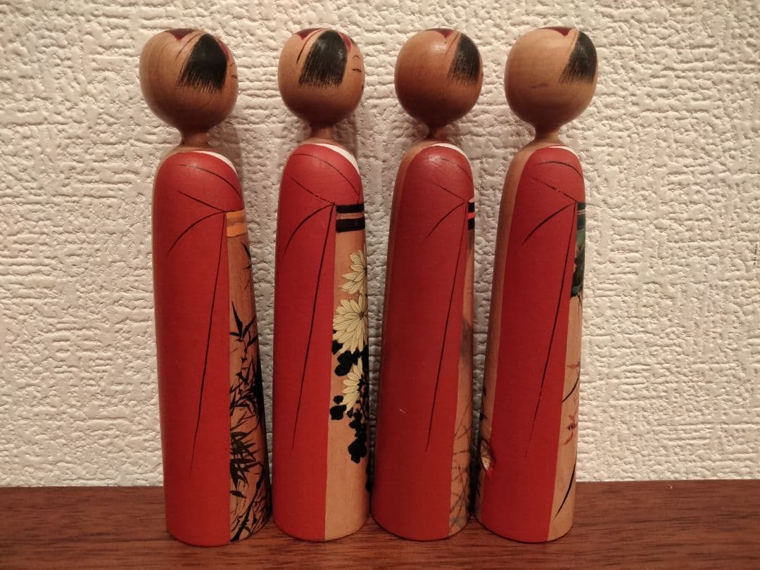 高野与八　こけし　4個セット