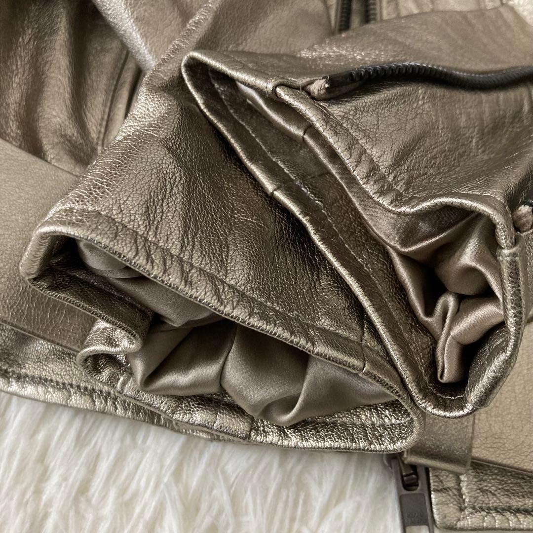 最高級ライン✨ラルフローレン パープルレーベル ゴートレザージャケット USA製