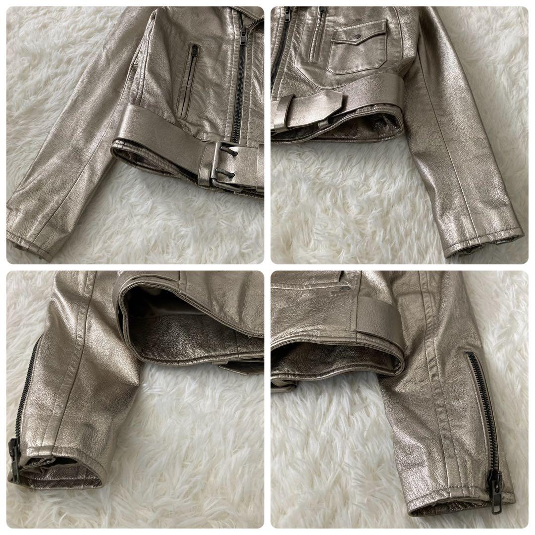 最高級ライン✨ラルフローレン パープルレーベル ゴートレザージャケット USA製