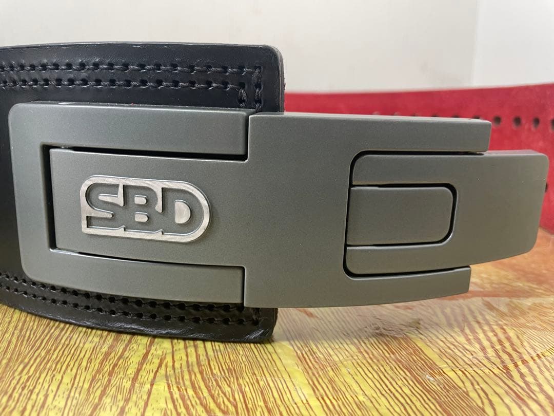 SBD パワーリフティングベルト Lサイズ 13mm 10cm 新ロゴ