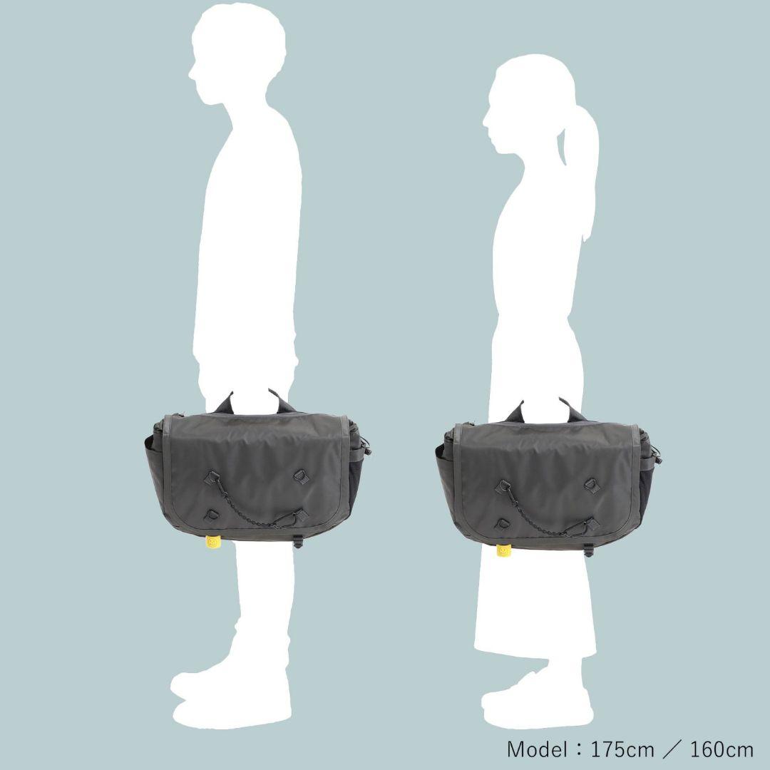 POTR ポーター RIDE MESSENGER BAG グラファイト