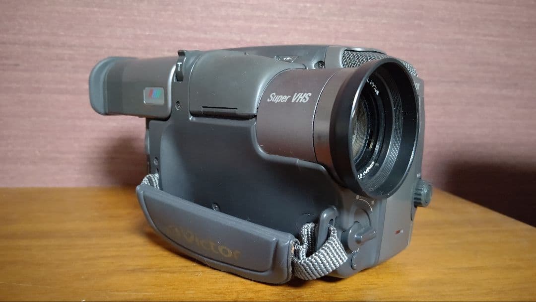 ビクター　GR-EX7　VHS-C　動作確認済　ビデオカメラ　レトロ