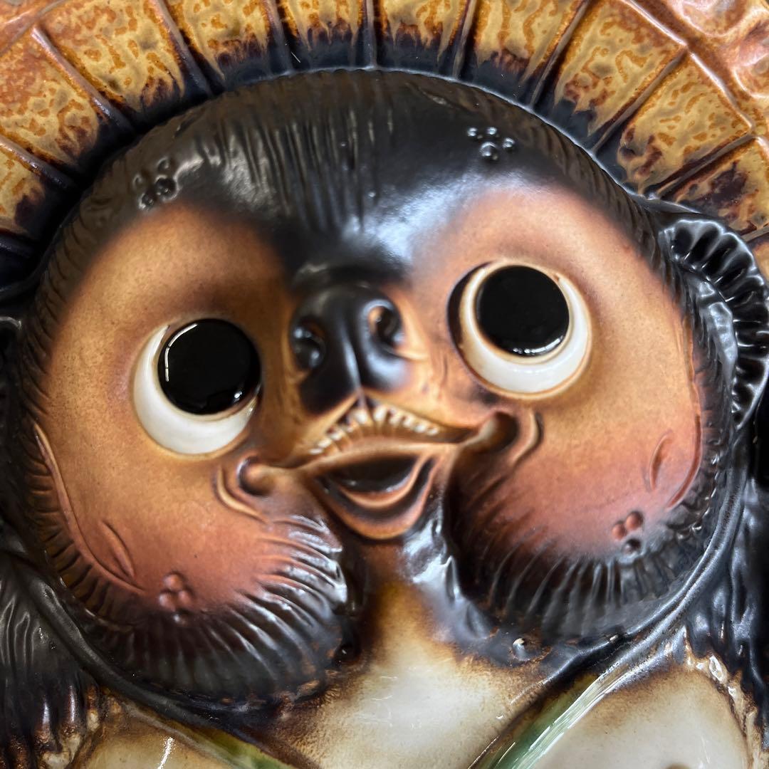 チョー縁起物❗信楽焼開運狸 高さ36cm