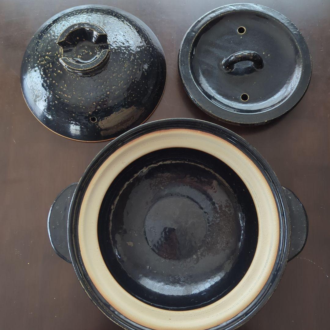 長谷園　かまどさん　3合炊き　炊飯土鍋　伊賀焼　ご飯炊き名人