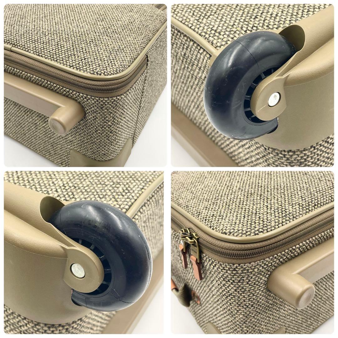 ハートマン hartmann 63 キャリーバッグ　機内持込◎ ツイード