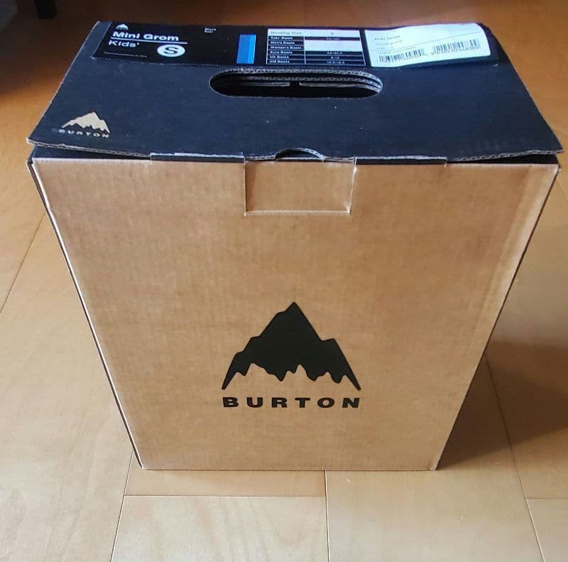 キッズ Burton ミニグロム ディスク スノーボードバインディング