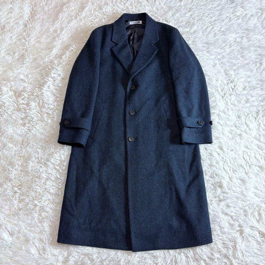 美品 UNIQLO JW ANDERSON チェスターコート ブルー M