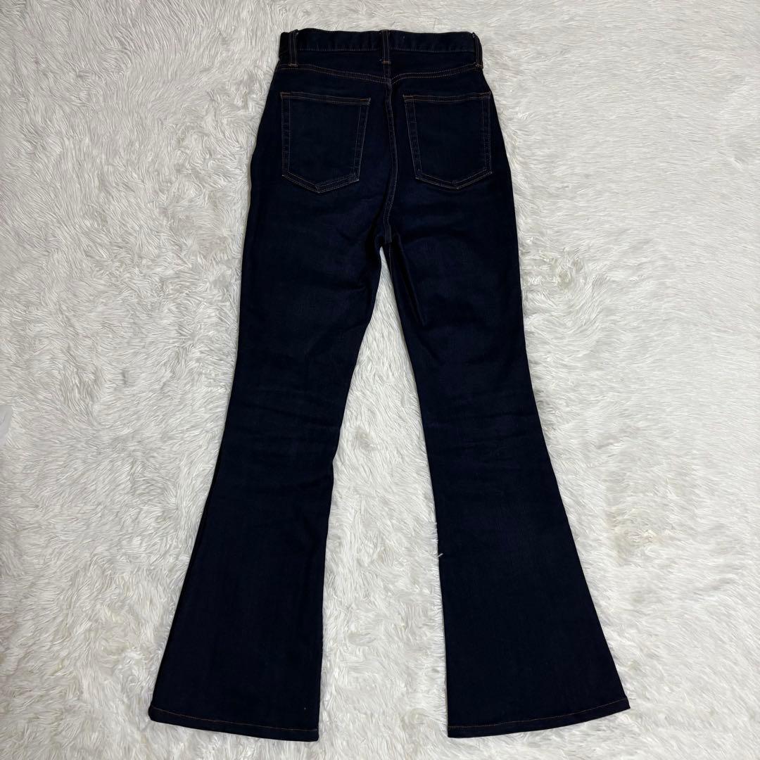 MOUSSY MVS FLARE フレア デニム レディース 濃紺 24