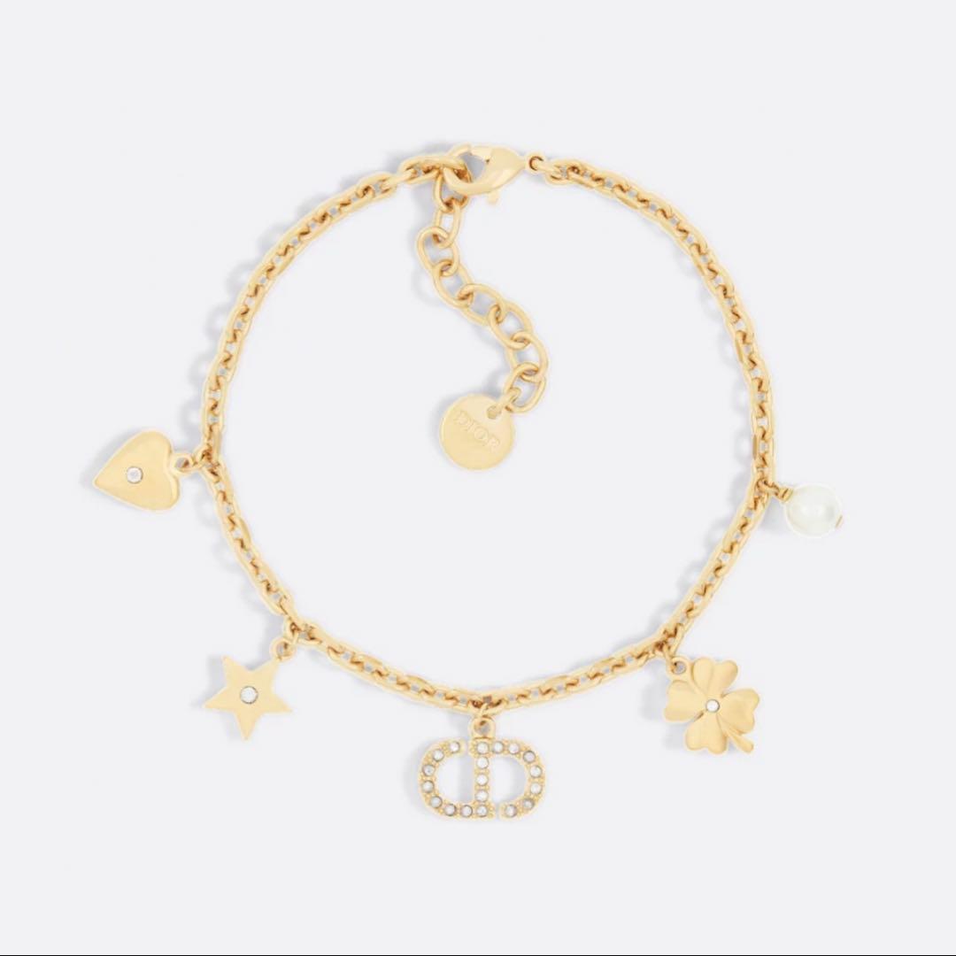 ディオール　ブレスレット　ハート　パール　スター