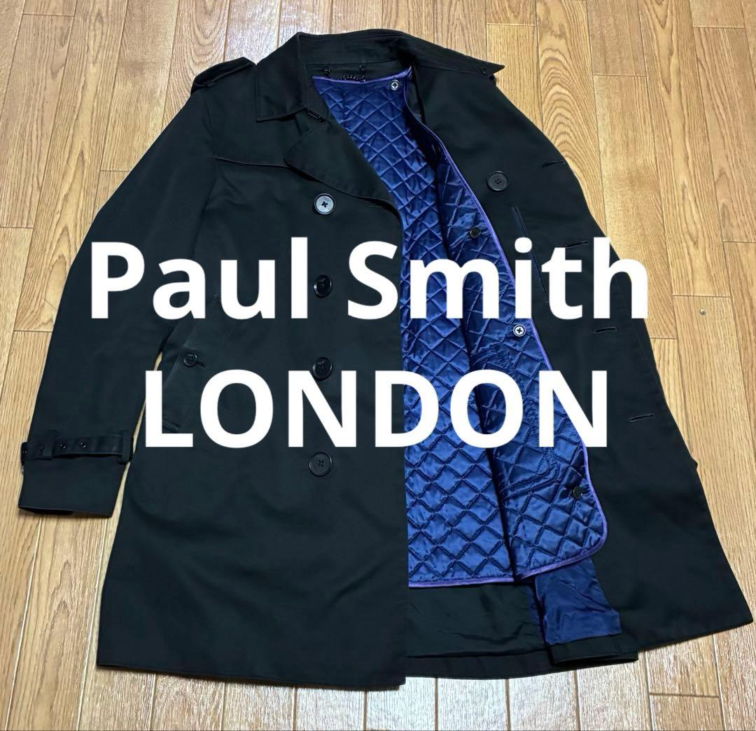 ポールスミス Paul Smith トレンチコート キルティング ライナー 付き