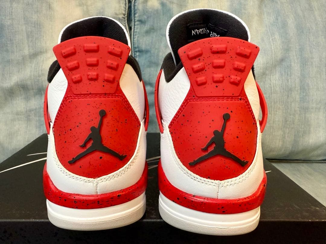 【新品未使用✨️】Air Jordan 4 Retro \"Red Cement\"