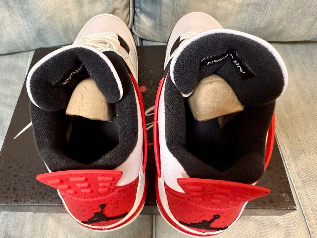 【新品未使用✨️】Air Jordan 4 Retro \"Red Cement\"