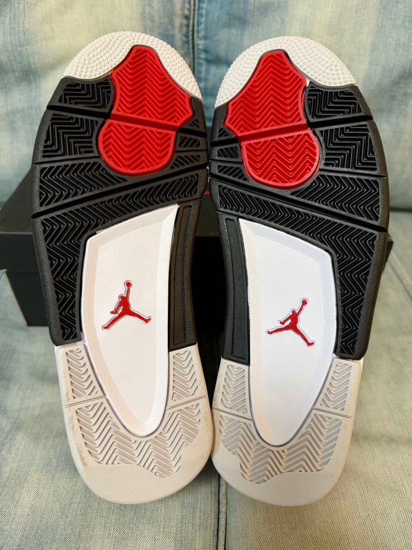 【新品未使用✨️】Air Jordan 4 Retro \"Red Cement\"