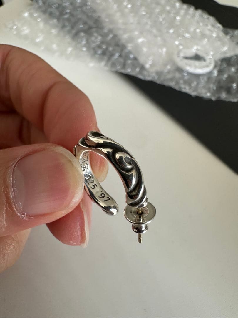 y*様 クロムハーツ　フープ　ピアス【正規品】