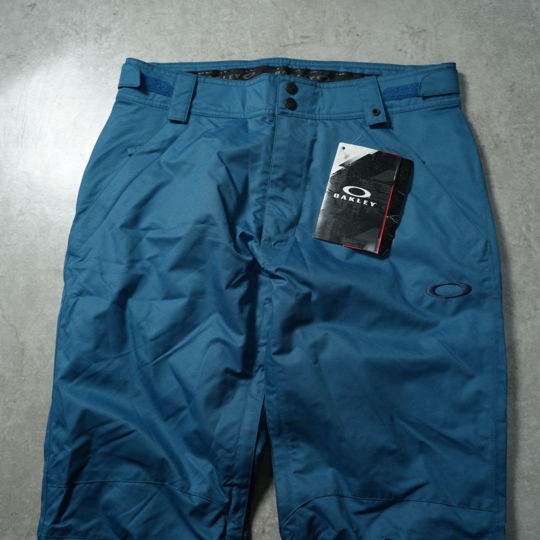 新品 OAKLEY スキー スノボ パンツ ウェア ターコイズ シェルパンツ