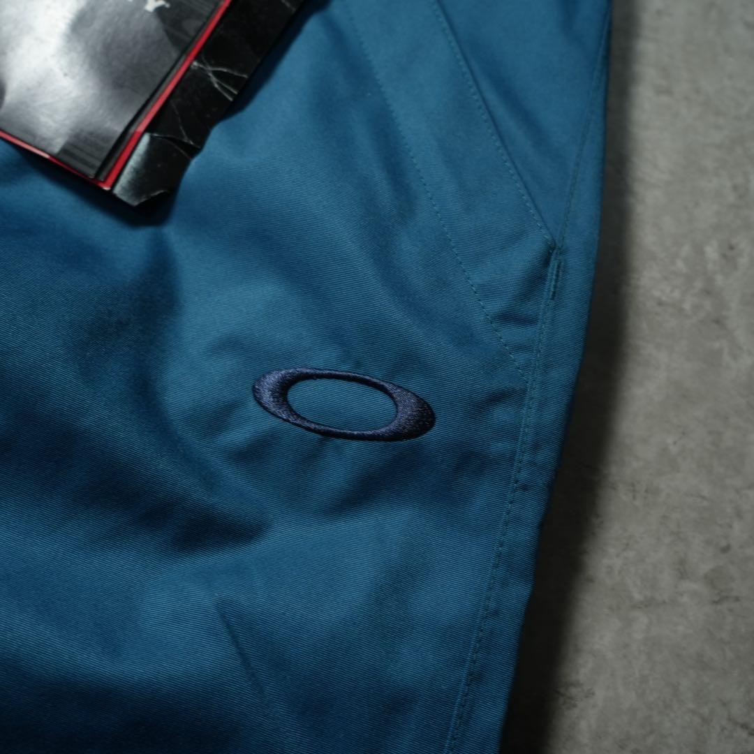 新品 OAKLEY スキー スノボ パンツ ウェア ターコイズ シェルパンツ