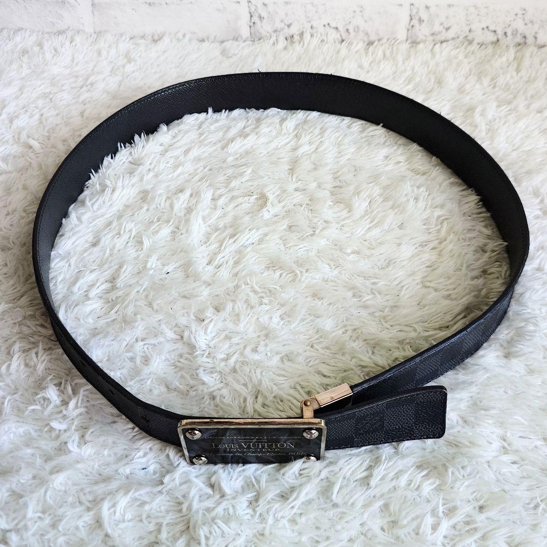 ルイヴィトン ダミエ サンチュール アンヴァントゥール リバーシブル M9632