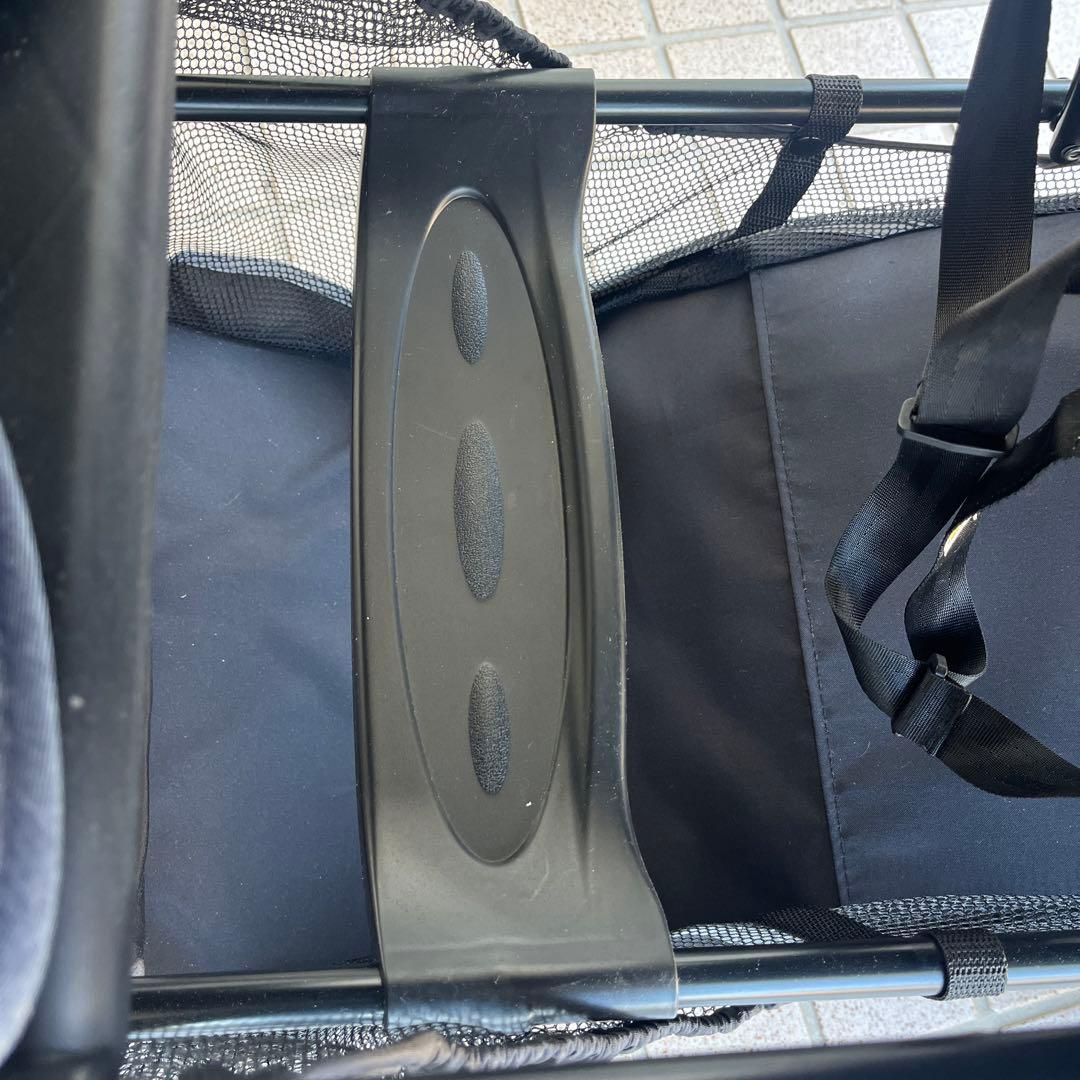 EK様【美品】KATOJI カトージ　2人でゴーDX デニム　2人乗りベビーカー