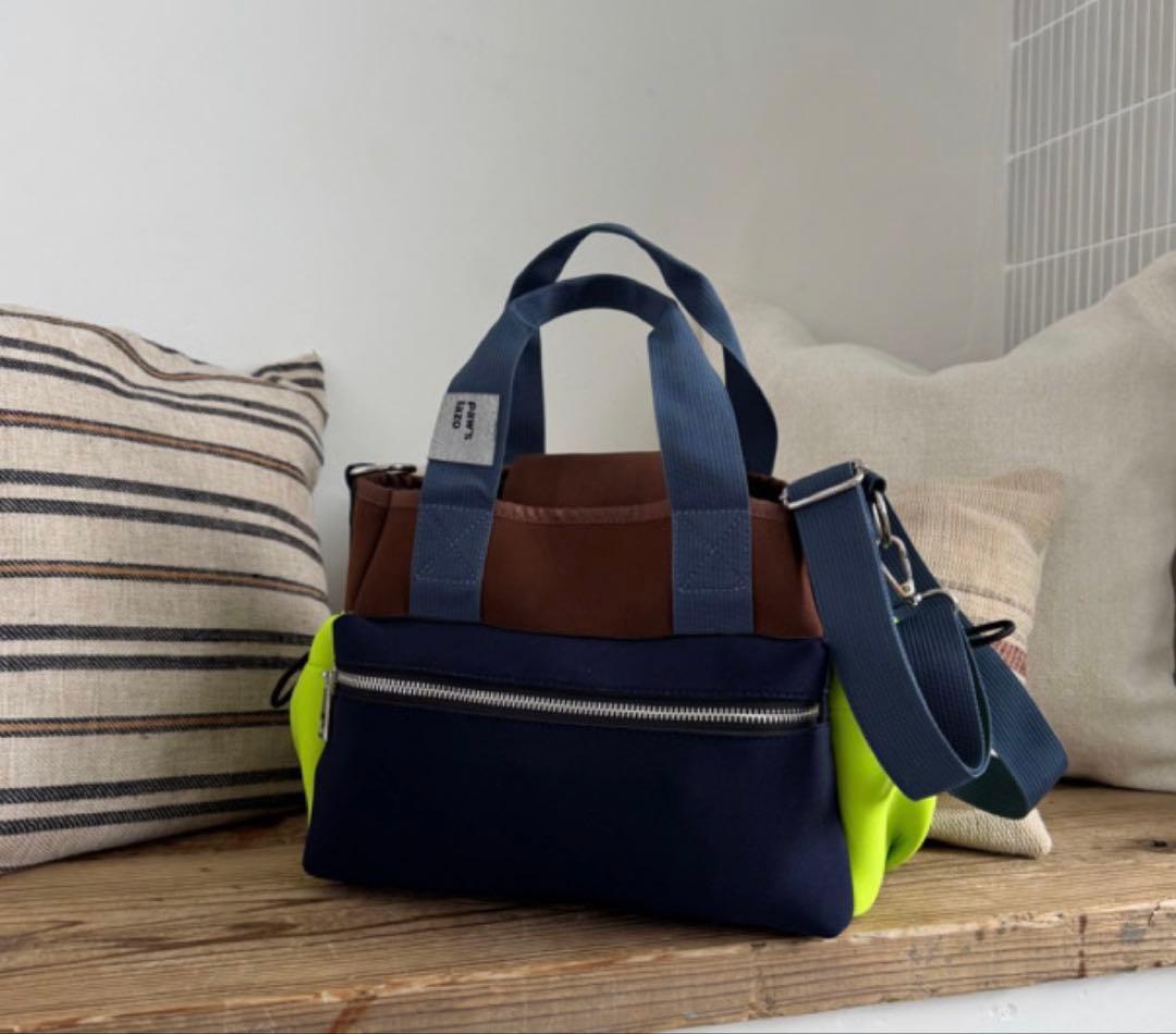 【paw's lazo】osanpoバッグ brown