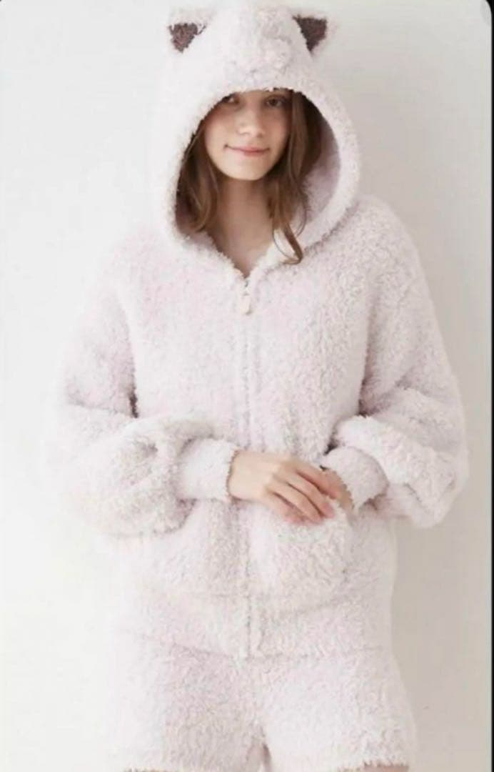 【ポケモンスリープ】ジェラート プリンパーカ&ショートパンツセット