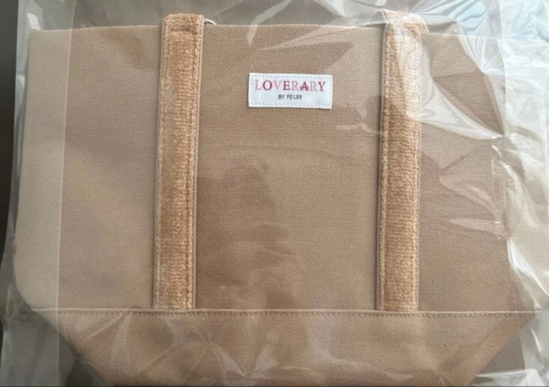 フェイラー　オールドテディ　ワッペントートバッグ　ベージュ　小　新品未使用
