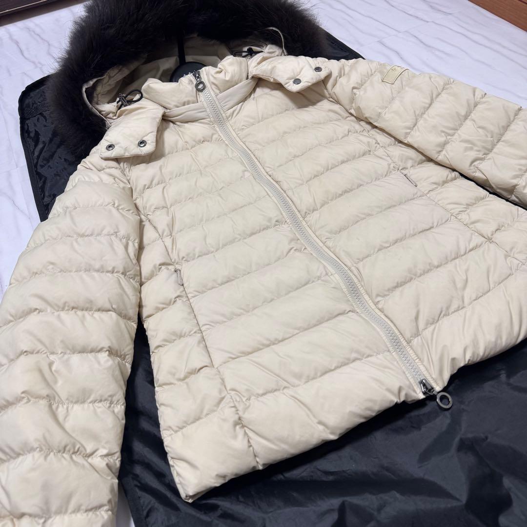 XL✨22年タグ付 タトラス 全面ナイロン ヴァレナ ダウンジャケット ファー