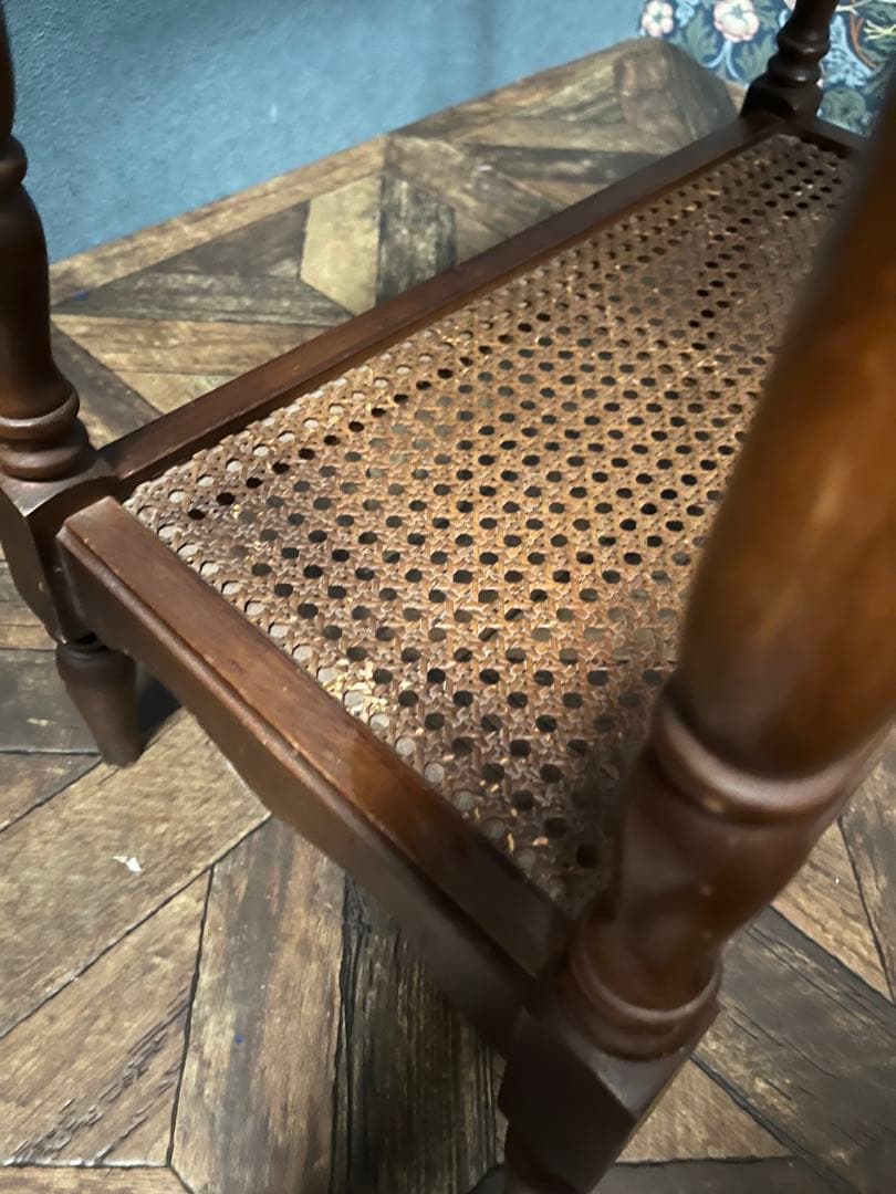 カリモク オールドカリモク サイドテーブル 花台 インテリア 昭和レトロ