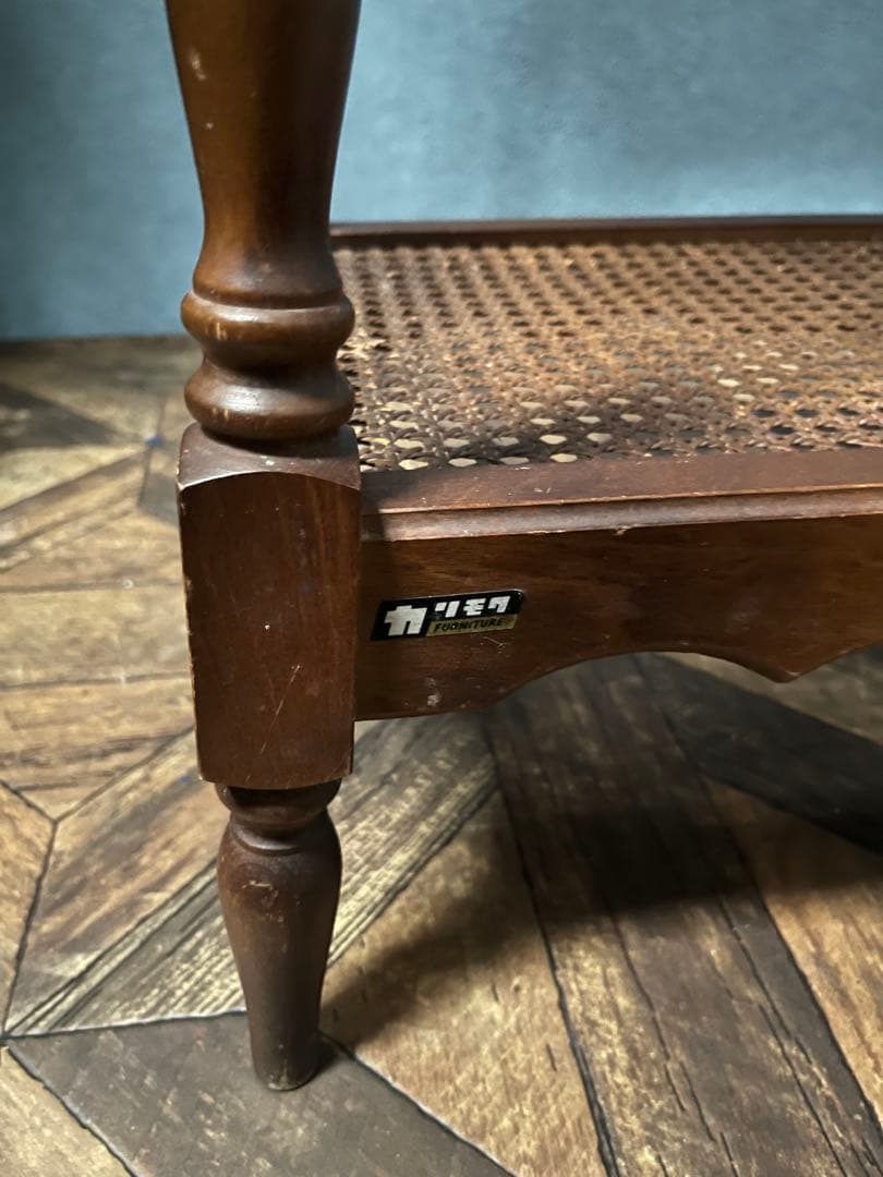 カリモク オールドカリモク サイドテーブル 花台 インテリア 昭和レトロ