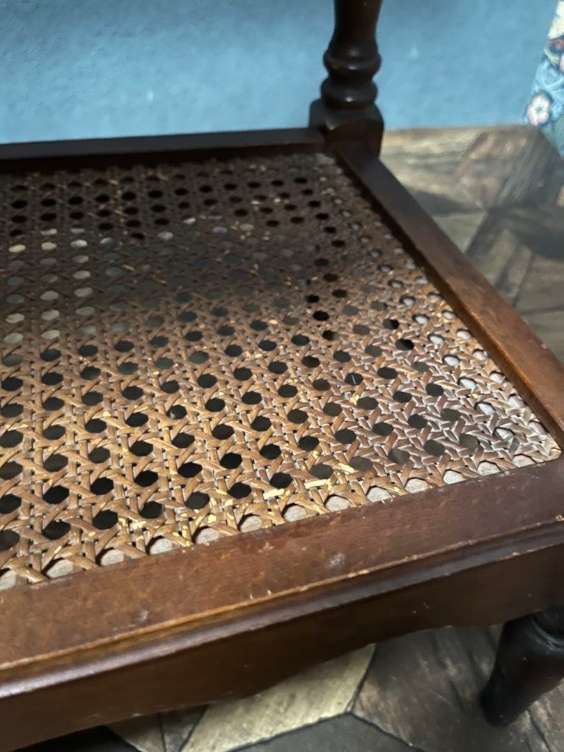 カリモク オールドカリモク サイドテーブル 花台 インテリア 昭和レトロ