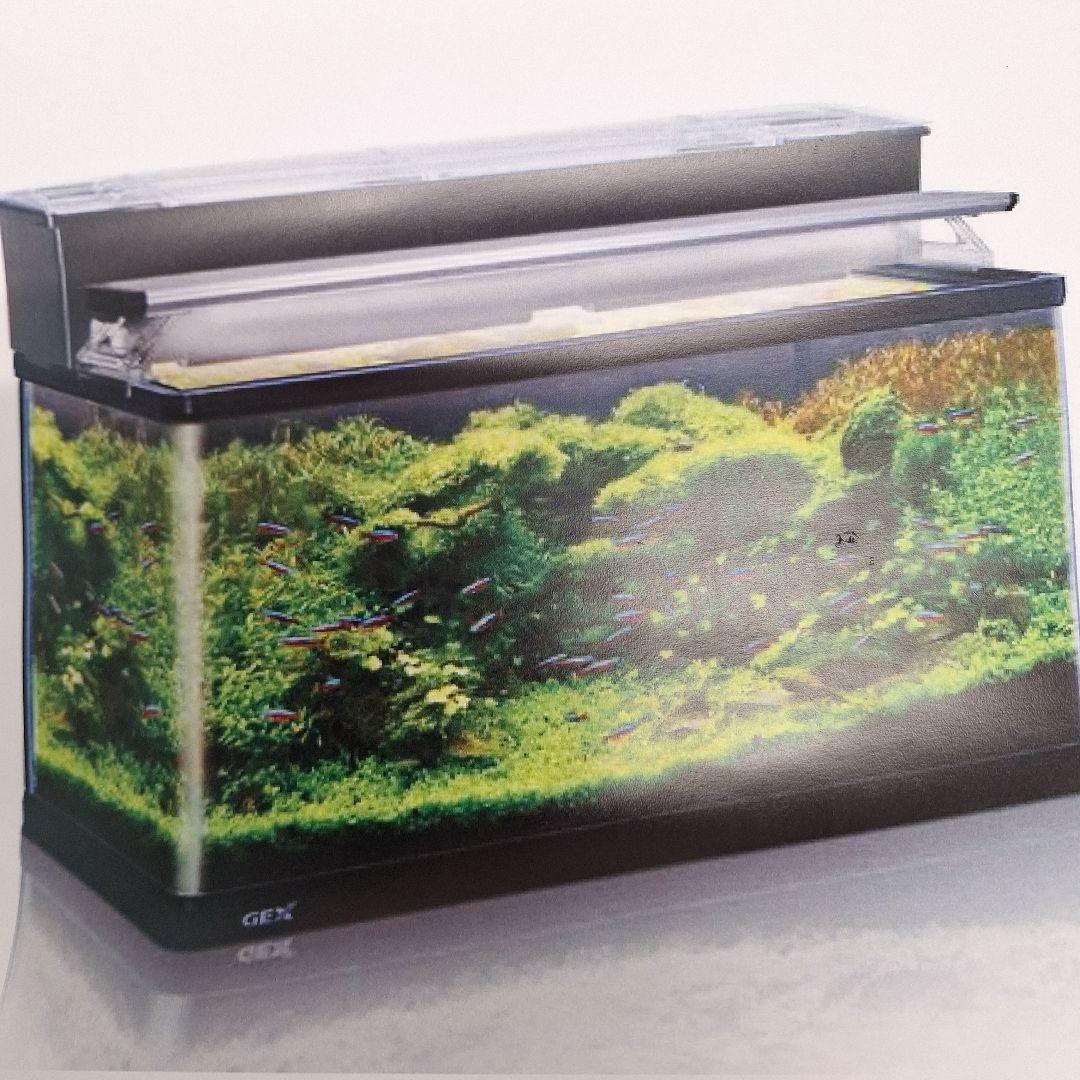 GEX ラピレスRV90 LEDフルセット 90cm曲げガラス水槽