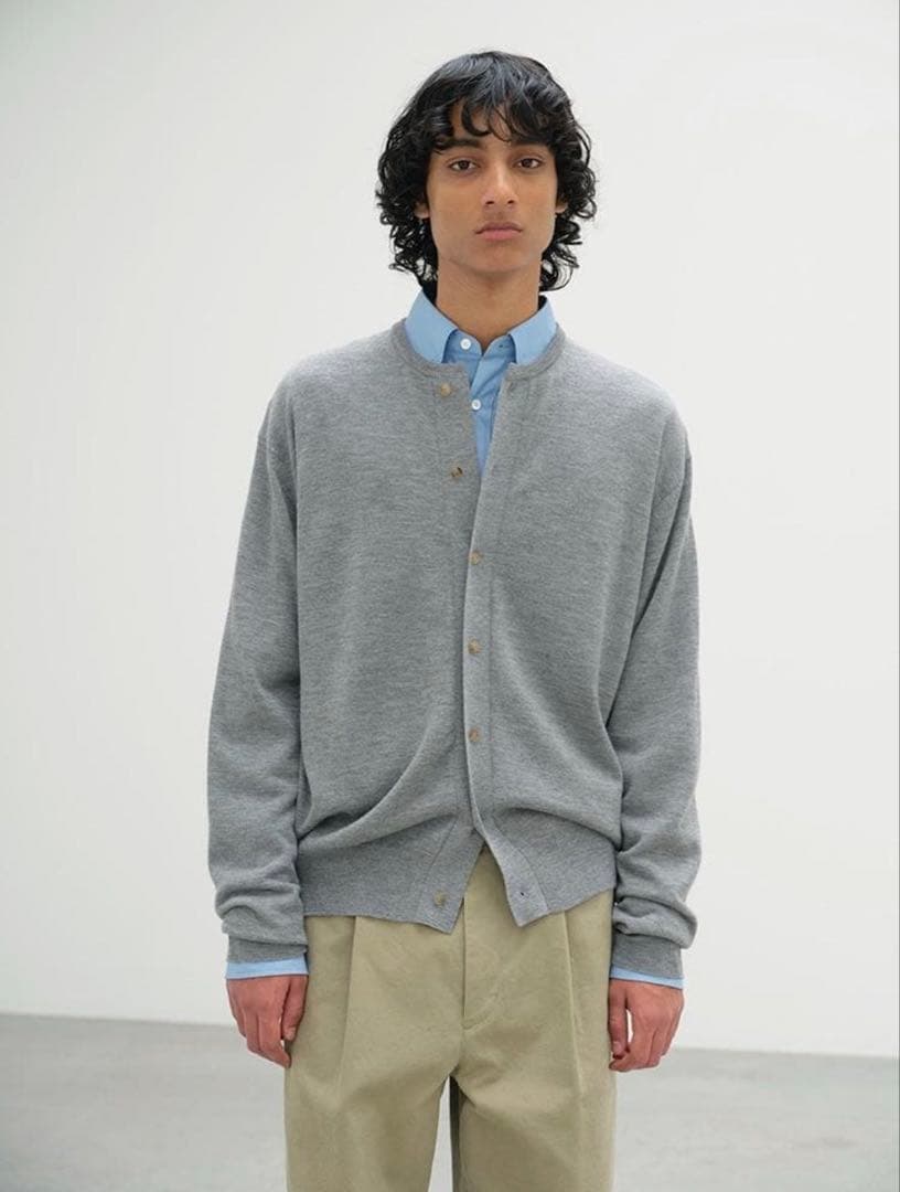 Ｓ*様 新品　AURALEE CASHMERE HARD TWIST CARDI