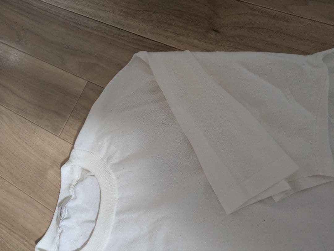 未使用　aton/エイトン　ニットTシャツ