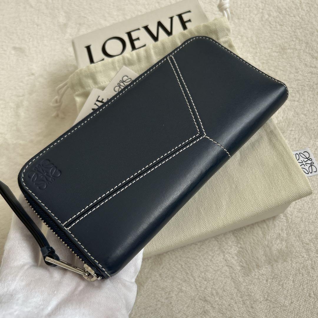 【美品】ロエベ パズルステッチ ロング ホリゾンタル ウォレット