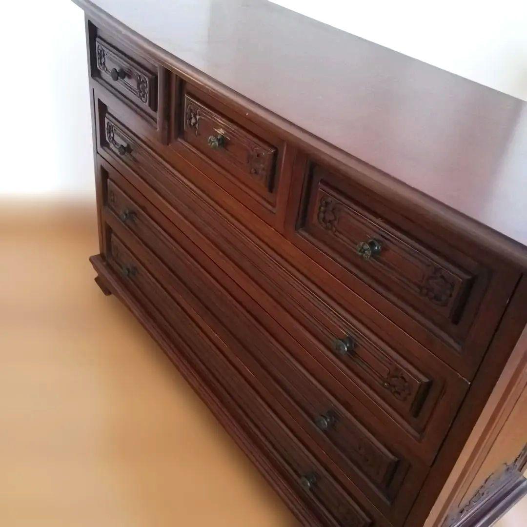 木製チェスト 整理タンス クラシック アンティーク ヴィンテージ家具