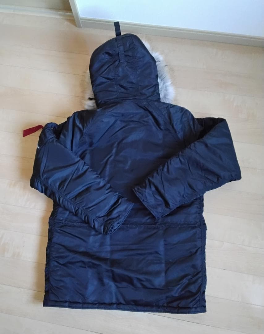 アルファ インダストリーズ　N-3B ミリタリージャケット ブラック XL