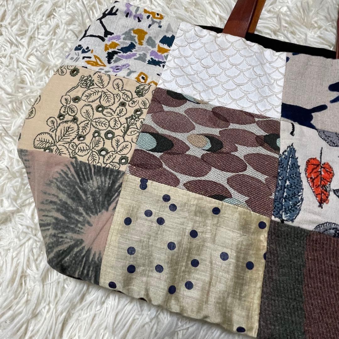 【美品】ミナペルホネン ピースバッグ トートバッグ ショルダーバッグ