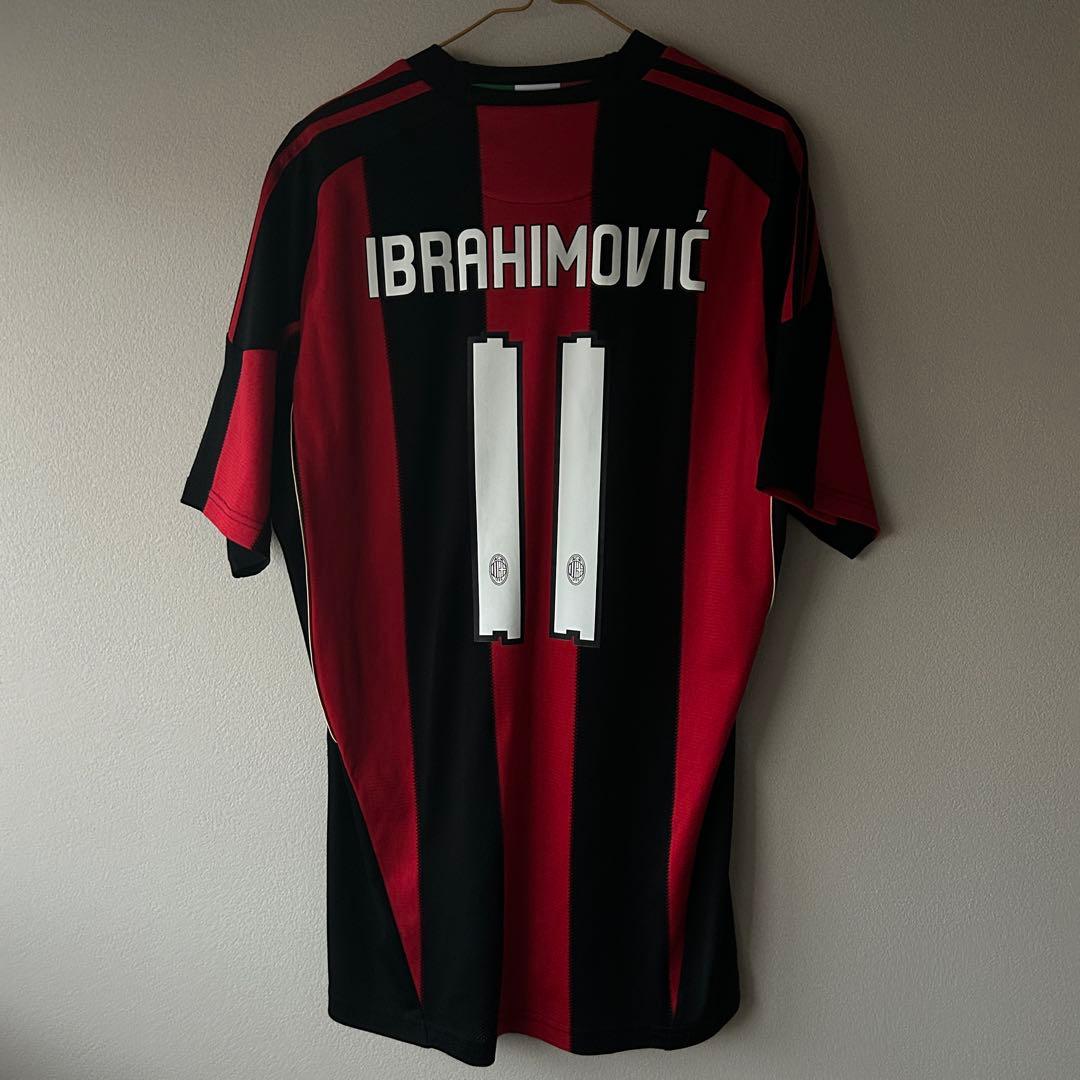 【正規品】　10-11 ACミラン　イブラヒモヴィッチ　ユニフォーム