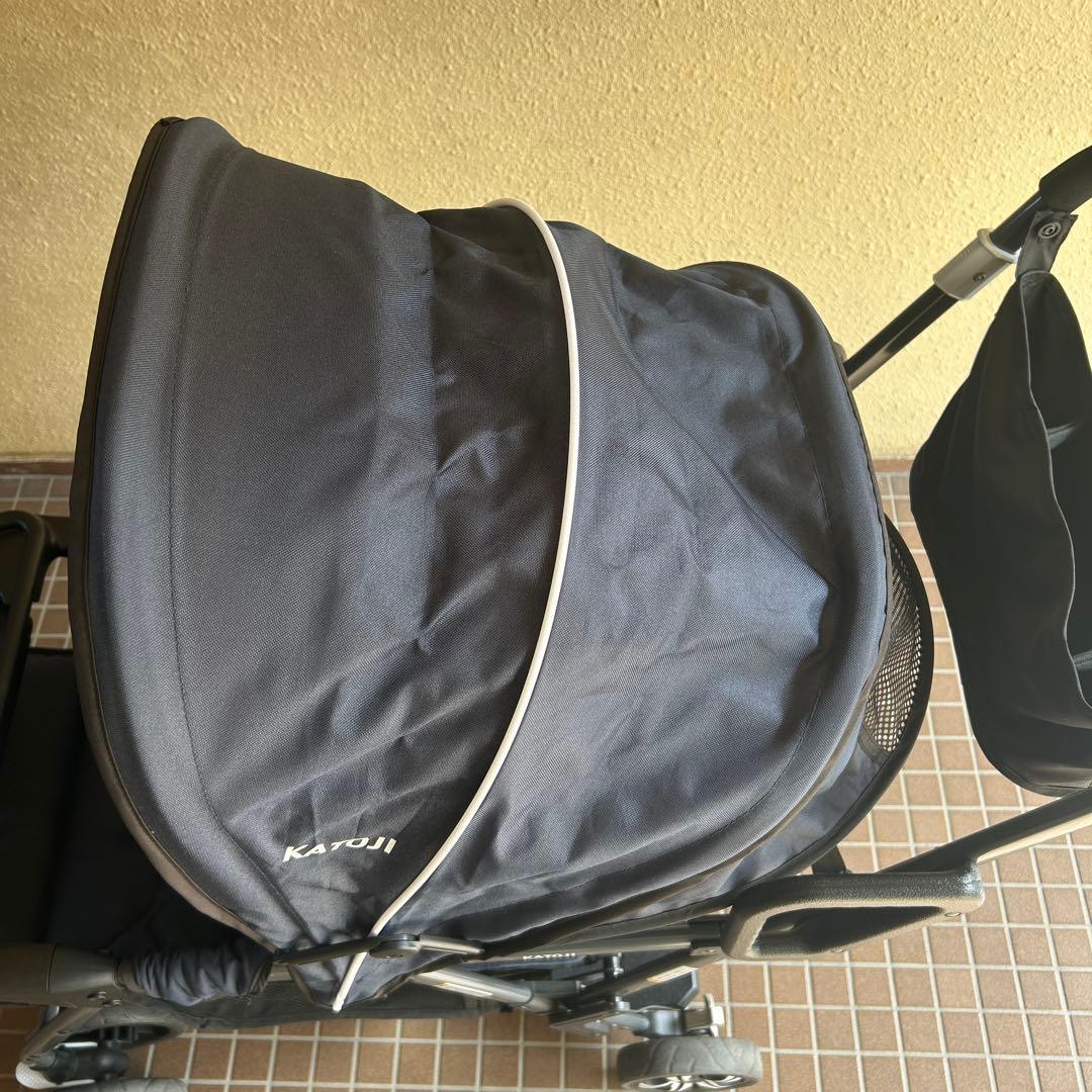 美品✨カトージ KATOJI ベビーカー 二人でゴー 二人乗り 双子 年子