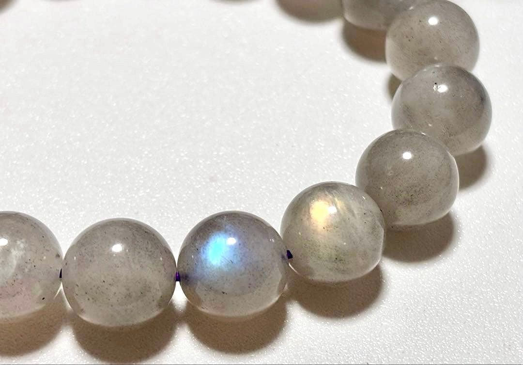 感謝特価　最高品質　超希少入手困難　神秘的輝き　オーロラグレージュラブラドライト