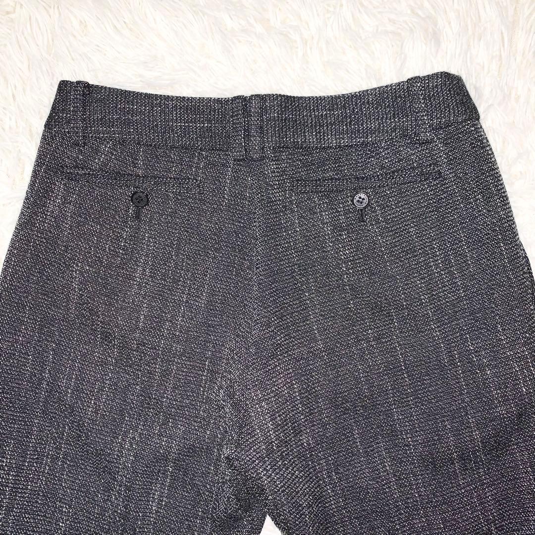 極美品 マッキントッシュロンドン セットアップ パンツスーツ ストレッチ 霜降り