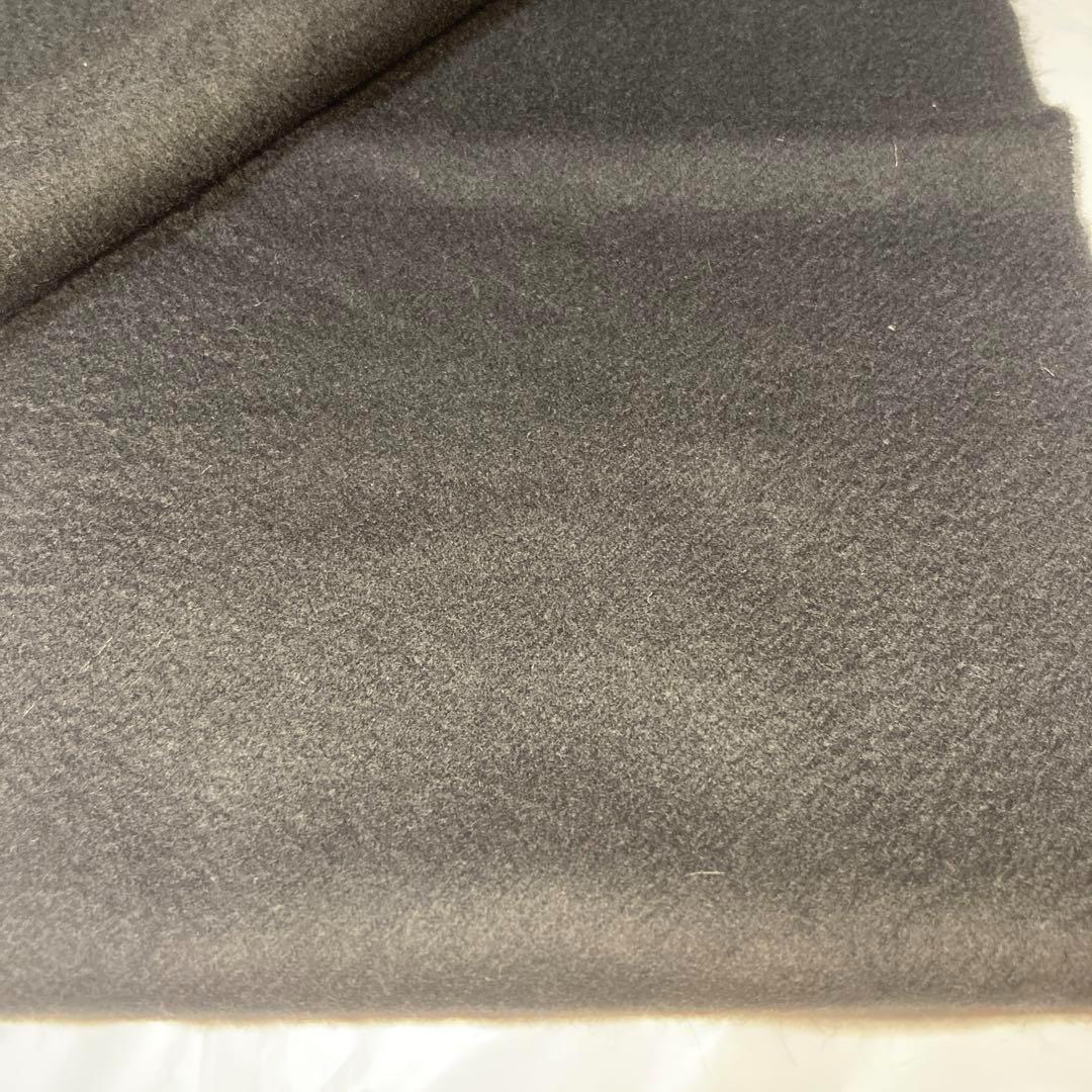 極美品 ジョンストンズ カシミヤ100％ マフラー ブラック 国内正規品